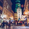 Bratislava - Michaelertor bei Nacht von Alexander Voss