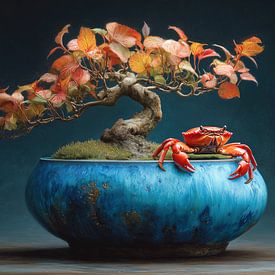 The Bonsai Crab’s Autumn Kingdom van PixelMint.