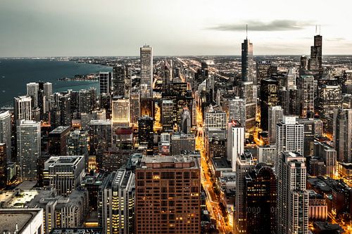 Urban Shot Chicago Skyline