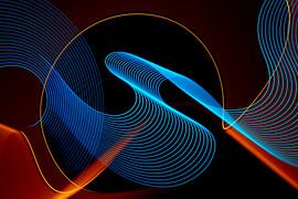 painting with light - inner circle by Charlotte Bakker