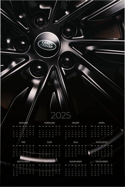 Calendar 2025 - Range Rover P510E by Thomas Boudewijn