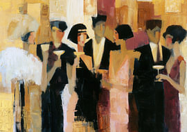 Elegante Gesellschaft im Roaring Twenties Stil von Niklas Maximilian