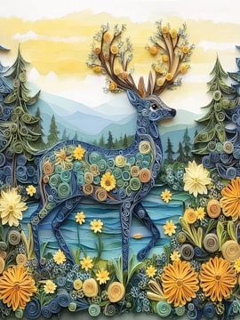 Quilling hert van TOAN TRAN