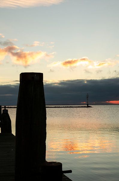 sunrise at Grevelingenmeer by Annelies Cranendonk