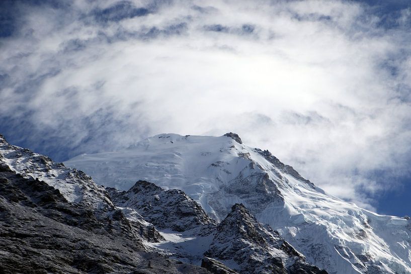 Langtang Lirung von Gerhard Albicker
