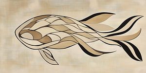Fisch abstrakt 9