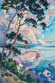 Sea View 93,747 by ARTEO Paintings