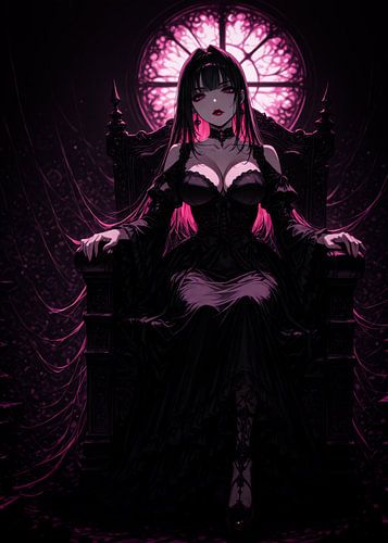 Anime Gothic Girl
