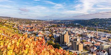 Panorama Esslingen am Neckar sur Werner Dieterich