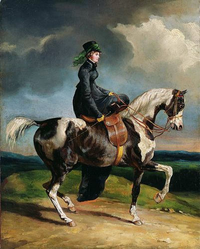 Théodore Géricault. Ruiter te paard