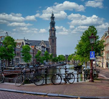 Anne Frankhuis en Westerkerk van Peter Bartelings