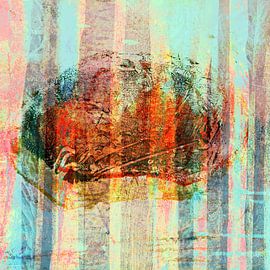 Patchwork Retro Farben von Claudia Gründler