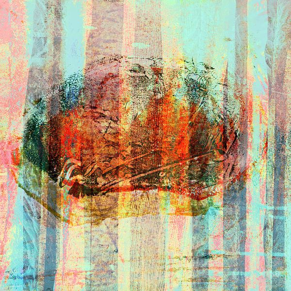 Patchwork retro colours by Claudia Gründler