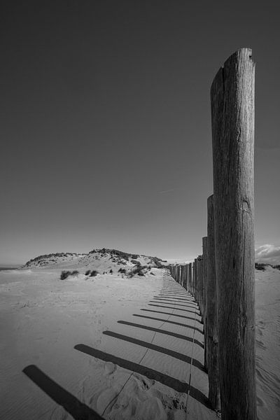 Kattendel Strand Eingang von Peter Bartelings