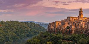 Sonnenaufgang in Pitigliano