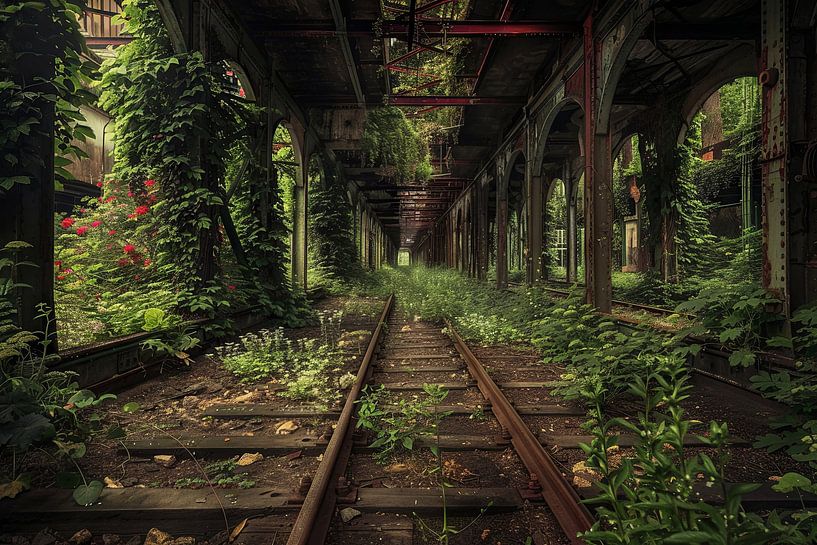 Lonely tracks by Poster Art Shop