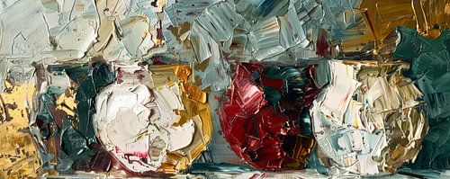 Vier Abstracte Vazen