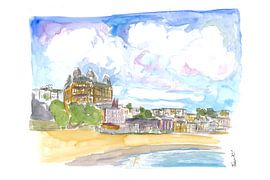 Scarborough North Yorkshire UK Baie et plage