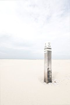 Poste de plage en bord de mer sur bart dirksen