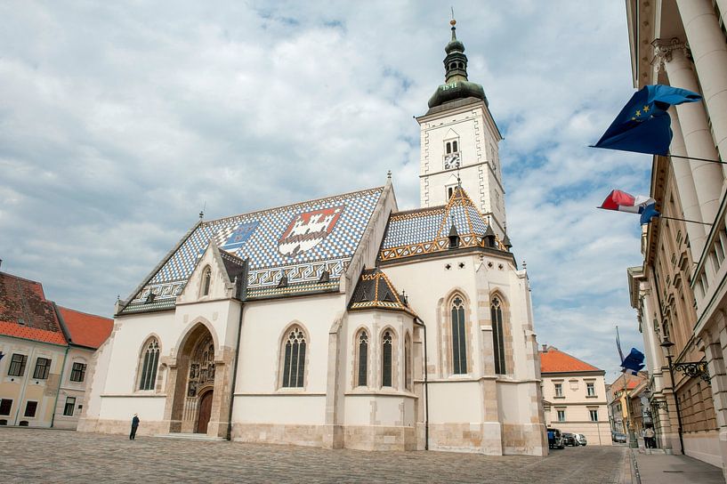 Crkva sv. Marka Zagreb by Richard Wareham