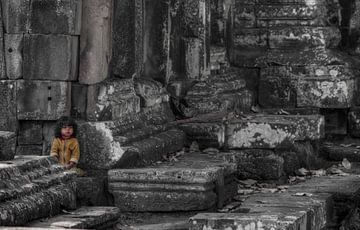 Angkor Thom Kid van BL Photography
