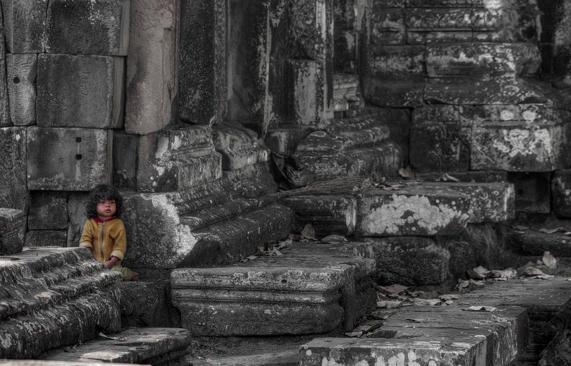 Angkor Thom Kind von BL Photography