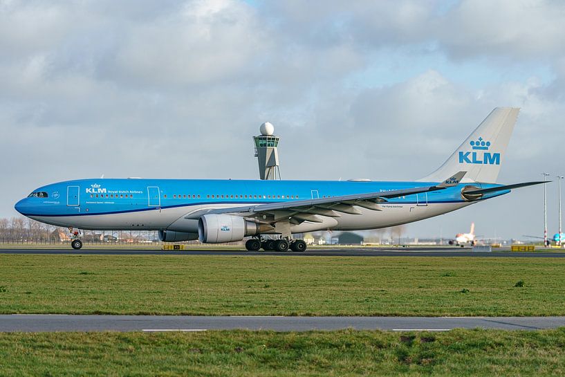 KLM Airbus A330-200 takes off from Polderbaan. by Jaap van den Berg