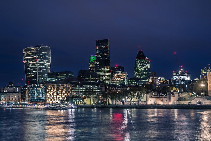 London Skyline by Frans Janssen