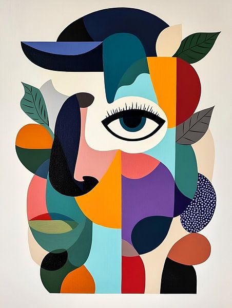 A colourful separate face by But First Framing