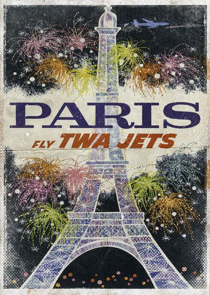 Paris Fly TWA Jets by Gunawan RB