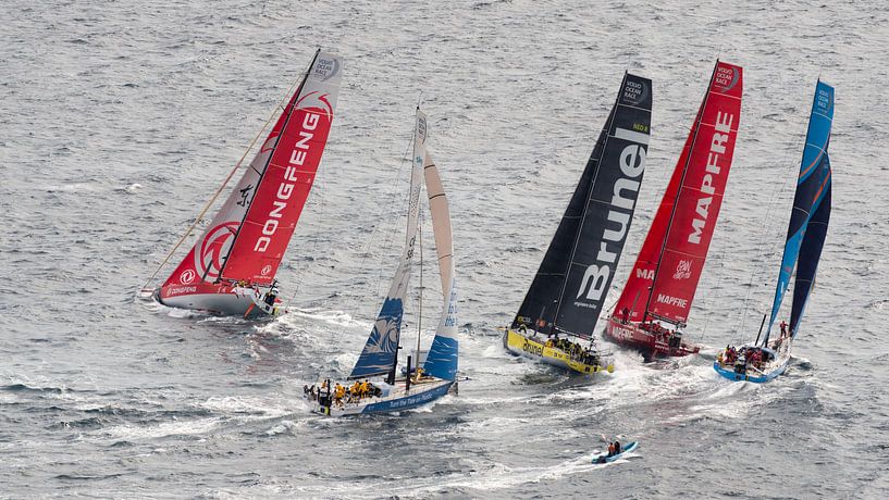 Volvo Ocean Race 2017 Start Alicante von Bob de Bruin