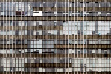 Gevel op de campus in Eindhoven van Maerten Prins