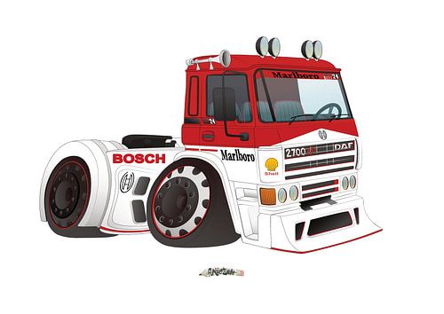 Camion de course DAF 2700