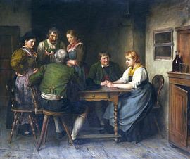 Die Werbung, FRANZ VON DEFREGGER, 1900