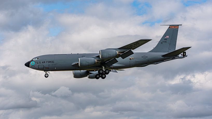U.S. Air Force Boeing KC-135R Stratotanker. by Jaap van den Berg