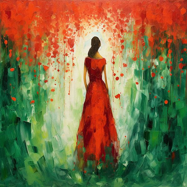 Enchanted Flower Walk by Color Square