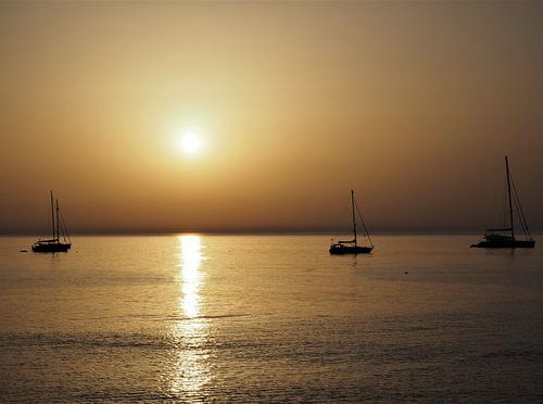 Zonsondergang Sicilië Cévalù