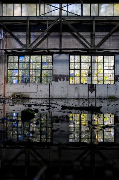 Oude fabriek 2 by Ewald Zomer