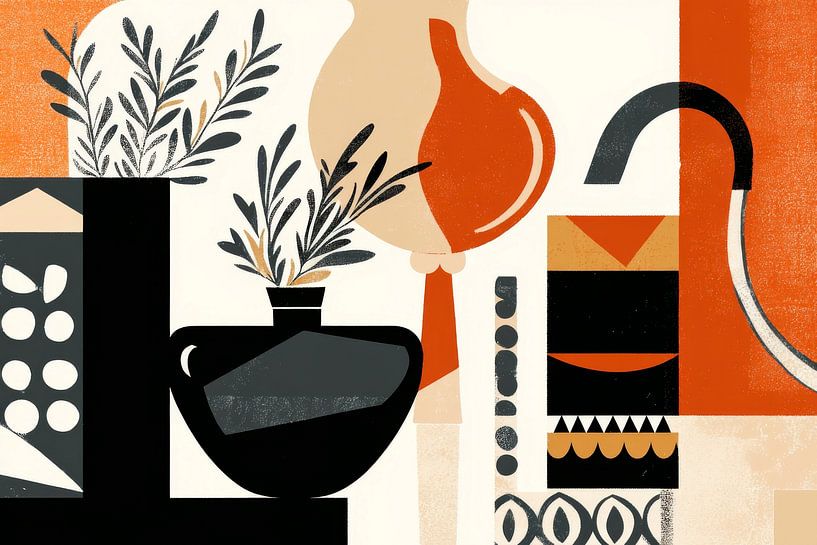 Modern stilleven van Poster Art Shop