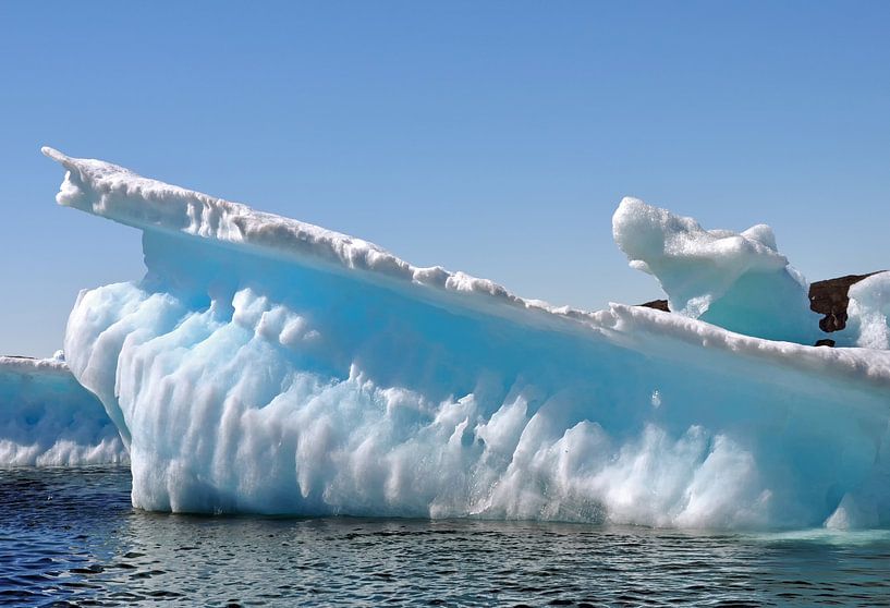 IJsberg, Iceberg, Groenland, Greenland van Yvonne Balvers