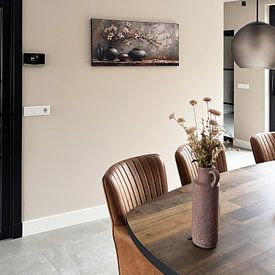 Customer photo: Japandi Flower Still Life | Whispering Petal Harmony by Art Whims, on ArtFrame