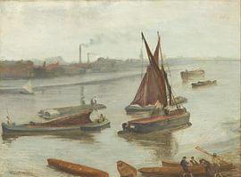 Grau und Silber - Old Battersea Reach, James Abbott McNeill Whistler