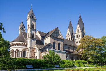Basiliek St. Kastor, Koblenz, Rijnland-Palts, Duitsland, Europa van Torsten Krüger