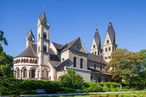 Basilika St. Kastor, Koblenz, Rheinland-Pfalz, Deutschland, Europa