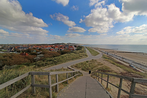 Zoutelande depuis le 'top der duinen'