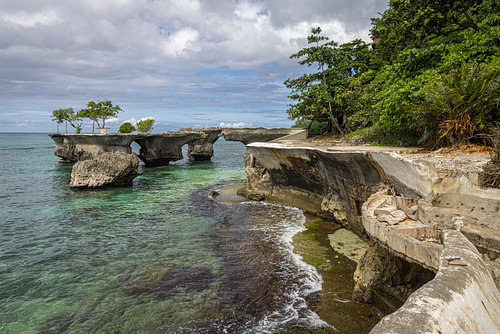 West Cove Ruins auf Boracay, Philippinen