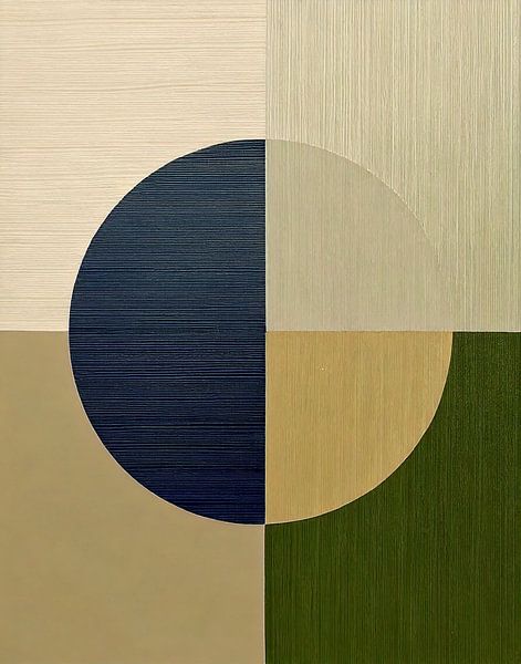 abstract ZEN blue par TW living