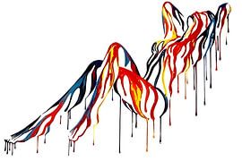 Mädchen von sport art