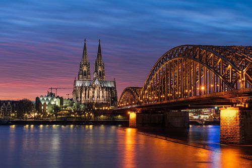 Abendzauber über Köln