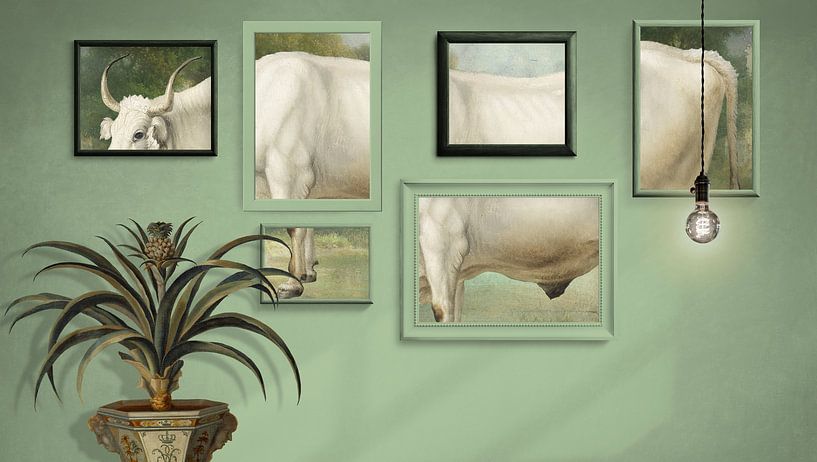 Study of Cow par Marja van den Hurk